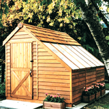 Cedarshed Sunhouse Western Red Cedar Greenhouse - SH88