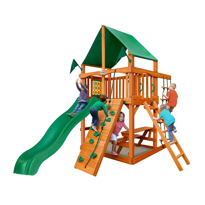 Gorilla Playsets Chateau Tower Swing Set - 01-0061-AP-1