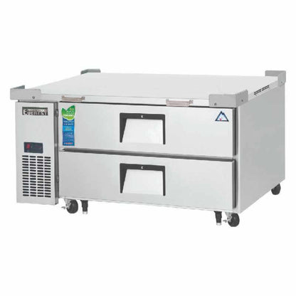 Everest Commercial 48" Chef Base Refrigerator 2 Drawers - ECB48D2