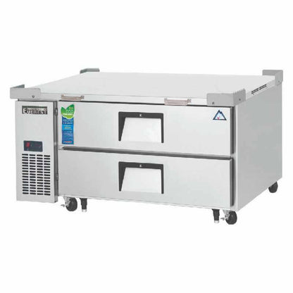 Everest - ECB48D2 Commercial 48" Chef Base Refrigerator 2 Drawers - ECB48D2