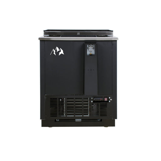 Chef AAA  Commercial 25" Horizontal Bottle Cooler 4.5cu.ft. - HBB-25-HC
