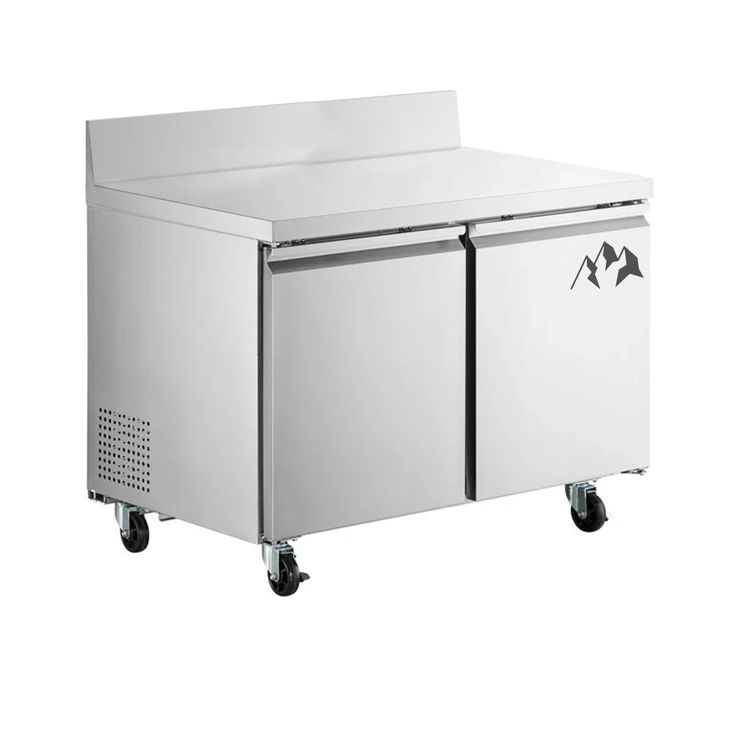 Chef AAA  Commercial 48" Undercounter Freezer with Splash Guard 12 cu.ft. - SS-UCSG-48F-HC
