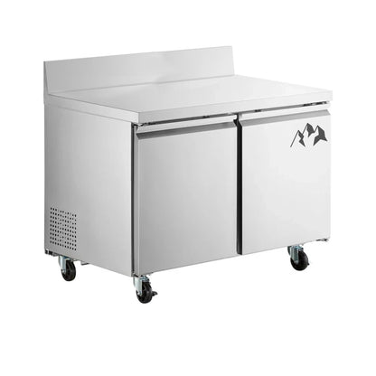 Chef AAA  Commercial 48" Undercounter Freezer with Splash Guard 12 cu.ft. - SS-UCSG-48F-HC