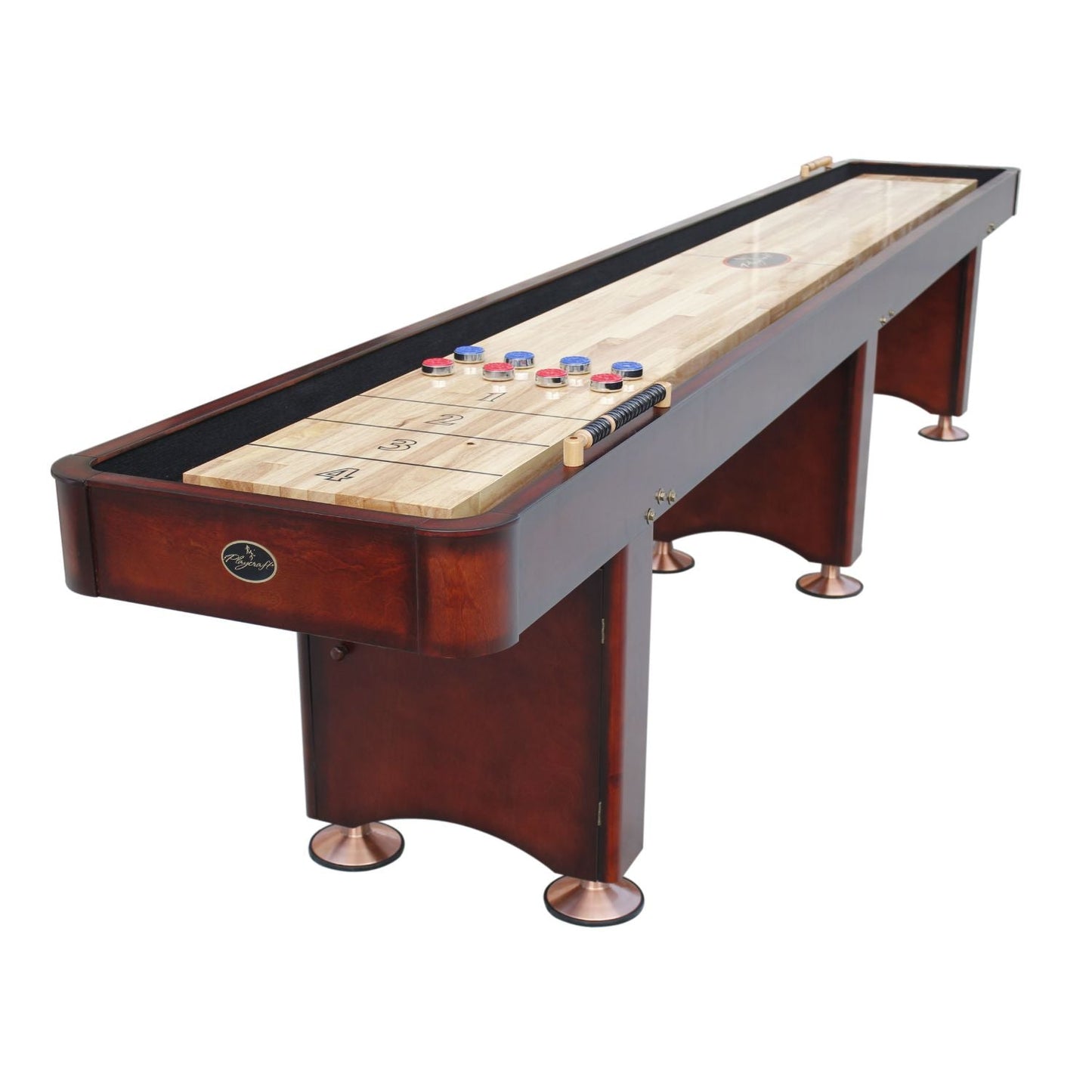 Playcraft Georgetown Shuffleboard Table with Accessories - SHGECH12