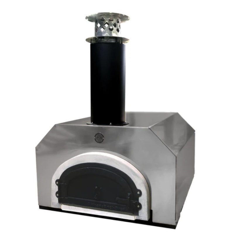 Chicago Brick Oven 500 Countertop Wood Fired Pizza Oven - Stainless Steel