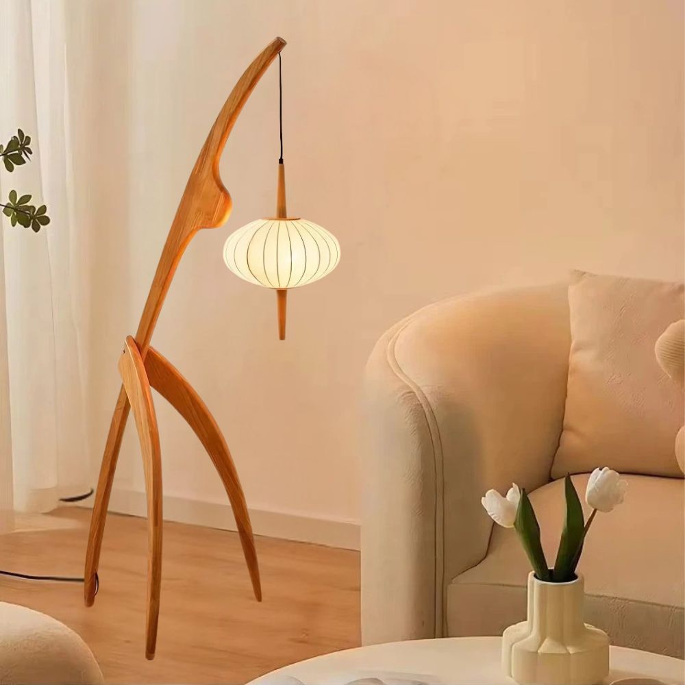 Chinese Style Solid Wood Lamp - Procure Décor