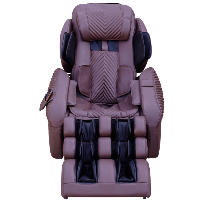 Luraco iRobotics 9 Max Plus Massage Chair - Chocolate Brown - 893640001748