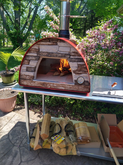 MAXIMUS MOBILE PIZZA OVEN RED **BEST SELLER**