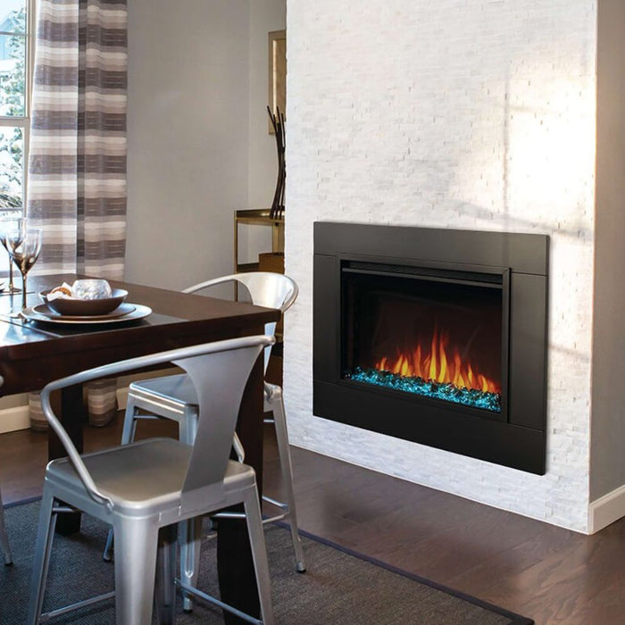 Napoleon Fireplaces Cineview Built-in Electric Fireplace Insert, Napoleon, Black, 30", NEFB30H