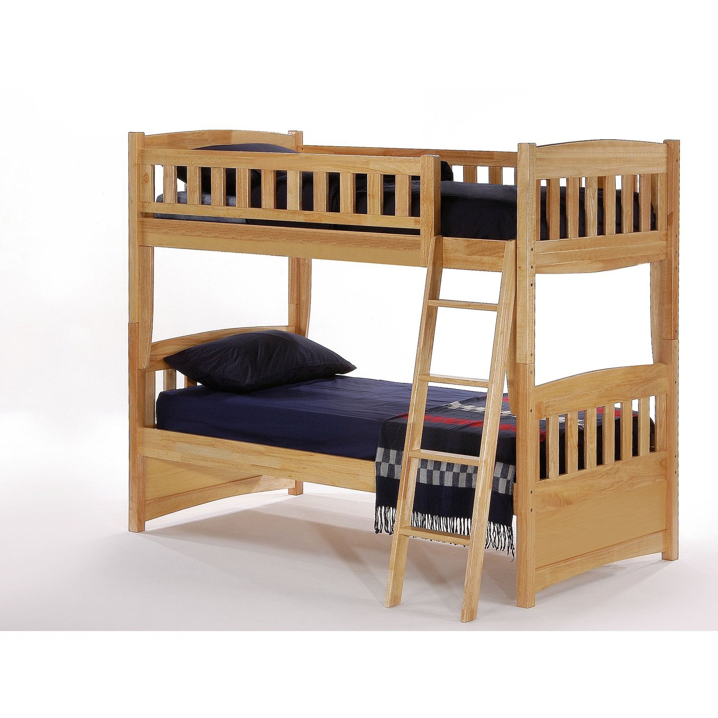 Night and Day Furniture Spices Cinnamon Twin/Twin Bunk Bed - CIN-PBH-COM-CH