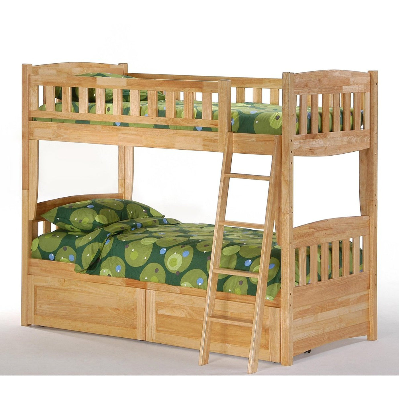 Night and Day Furniture Spices Cinnamon Twin/Twin Bunk Bed - CIN-PBH-COM-CH