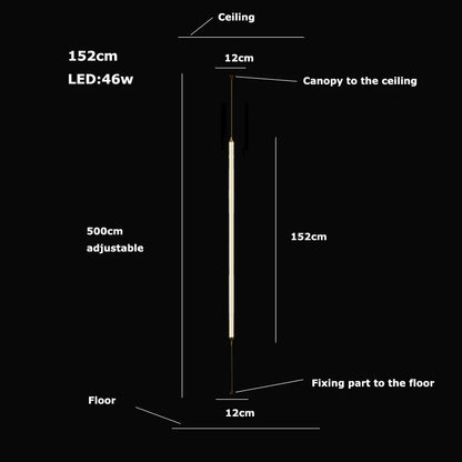 Cirque Floor-to-Ceiling Column Lamp - Procure Décor