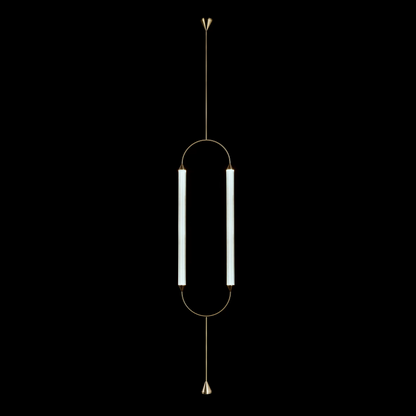 Cirque Floor-to-Ceiling Ellipse Lamp - Procure Décor