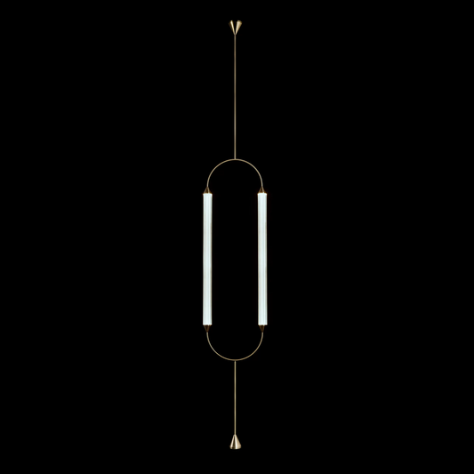 Cirque Floor-to-Ceiling Ellipse Lamp - Procure Décor