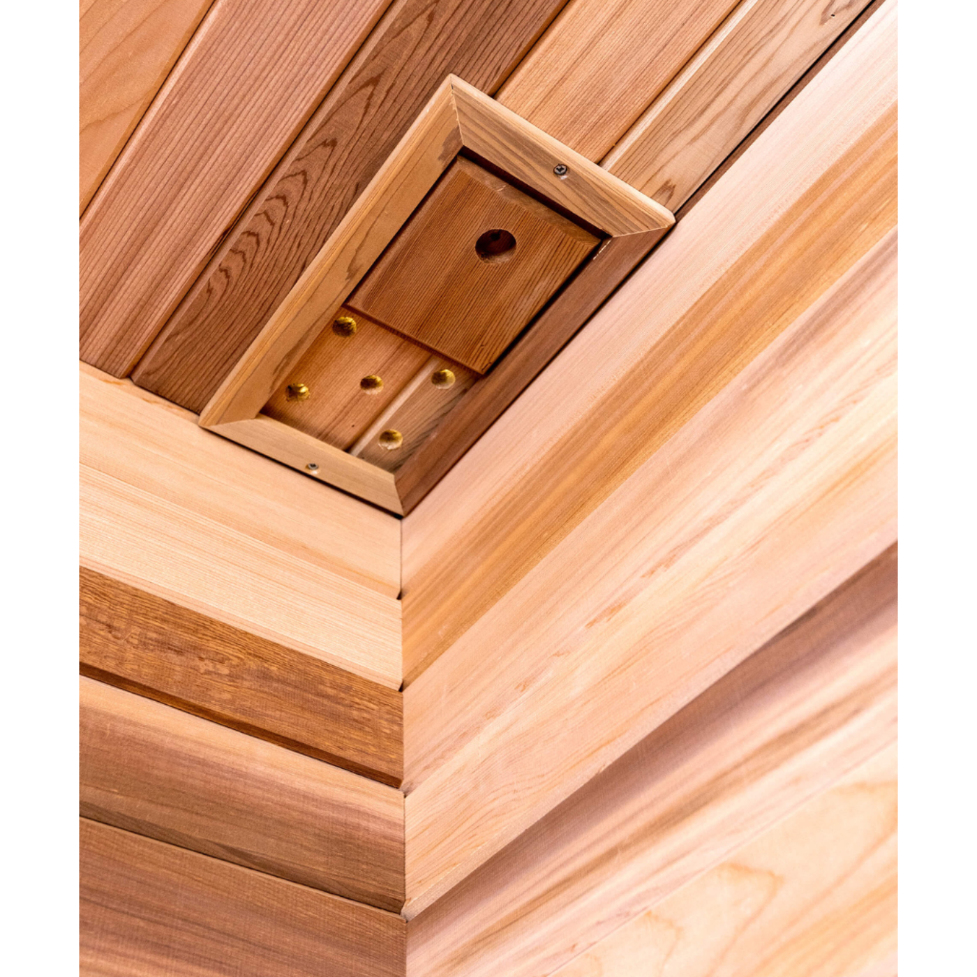 Saunacore Classic Style Wood Front Traditional Indoor Saunas - TC4x4