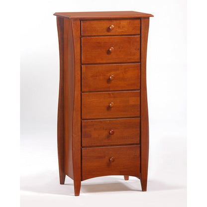 Night and Day Furniture Clove 6 Drawer Lingerie Chest - CD-CLOF-5A-CH