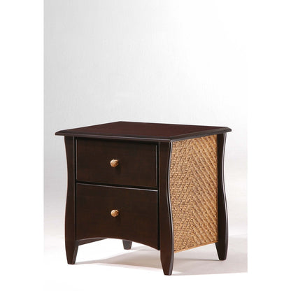 Night and Day Furniture Clove 2 Drawer Nightstand - CD-CLOF-2A-CH