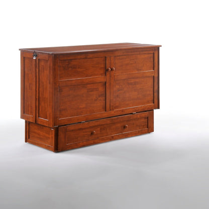 Night and Day Furniture Clover Queen Murphy Cabinet Bed Complete - MUR-CLV-QEN-XX