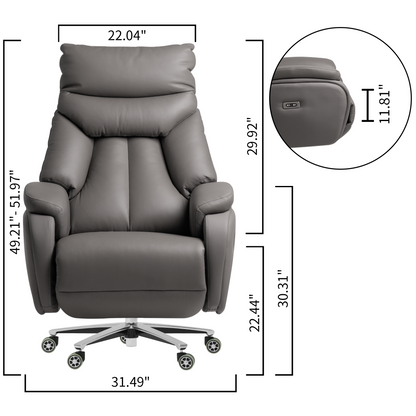 Kinnls Coast Power Recliner Chair - GF1A8D3