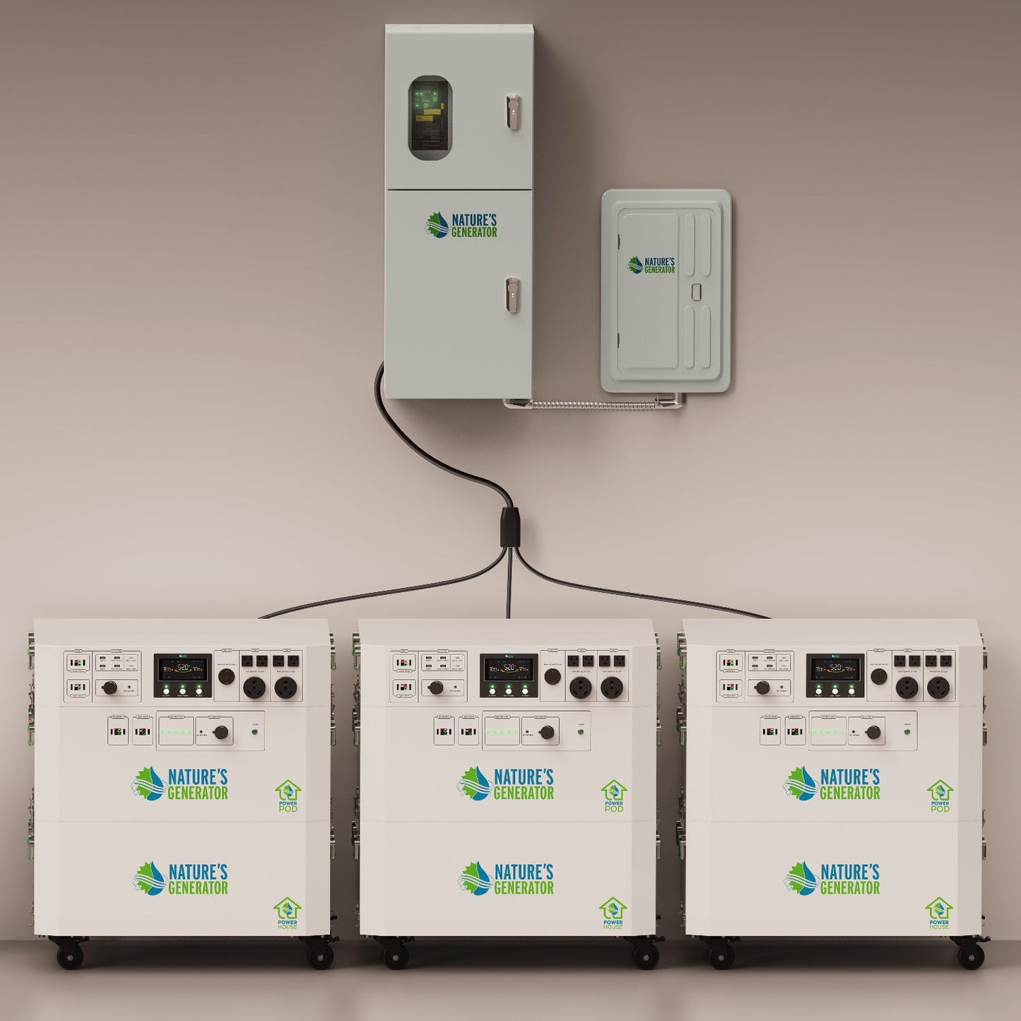 Nature's Generator  Gen 2 Whole Home Solar Generator - NGPHAU
