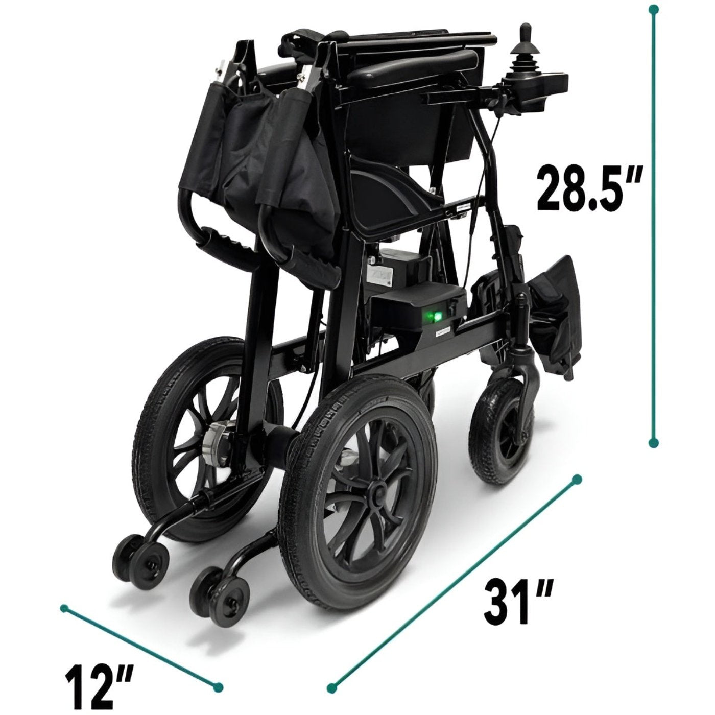 ComfyGo X-Lite Lightweight Foldable Electric Wheelchair