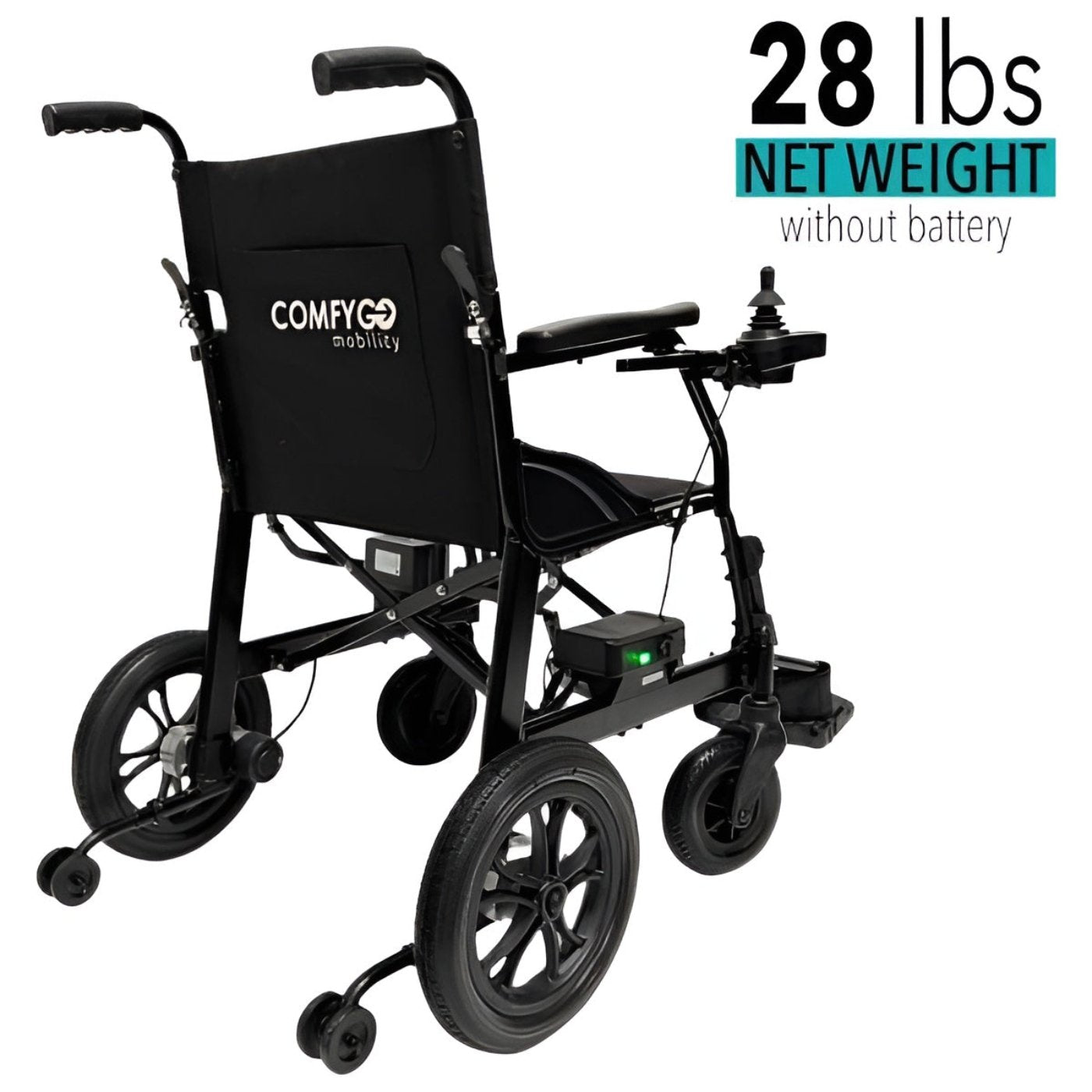 ComfyGo X-Lite Lightweight Foldable Electric Wheelchair