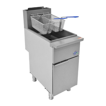 Chef AAA , Commercial 50lbs Deep Fryer 4 Tube Liquid Propane - KF-F4S-LP