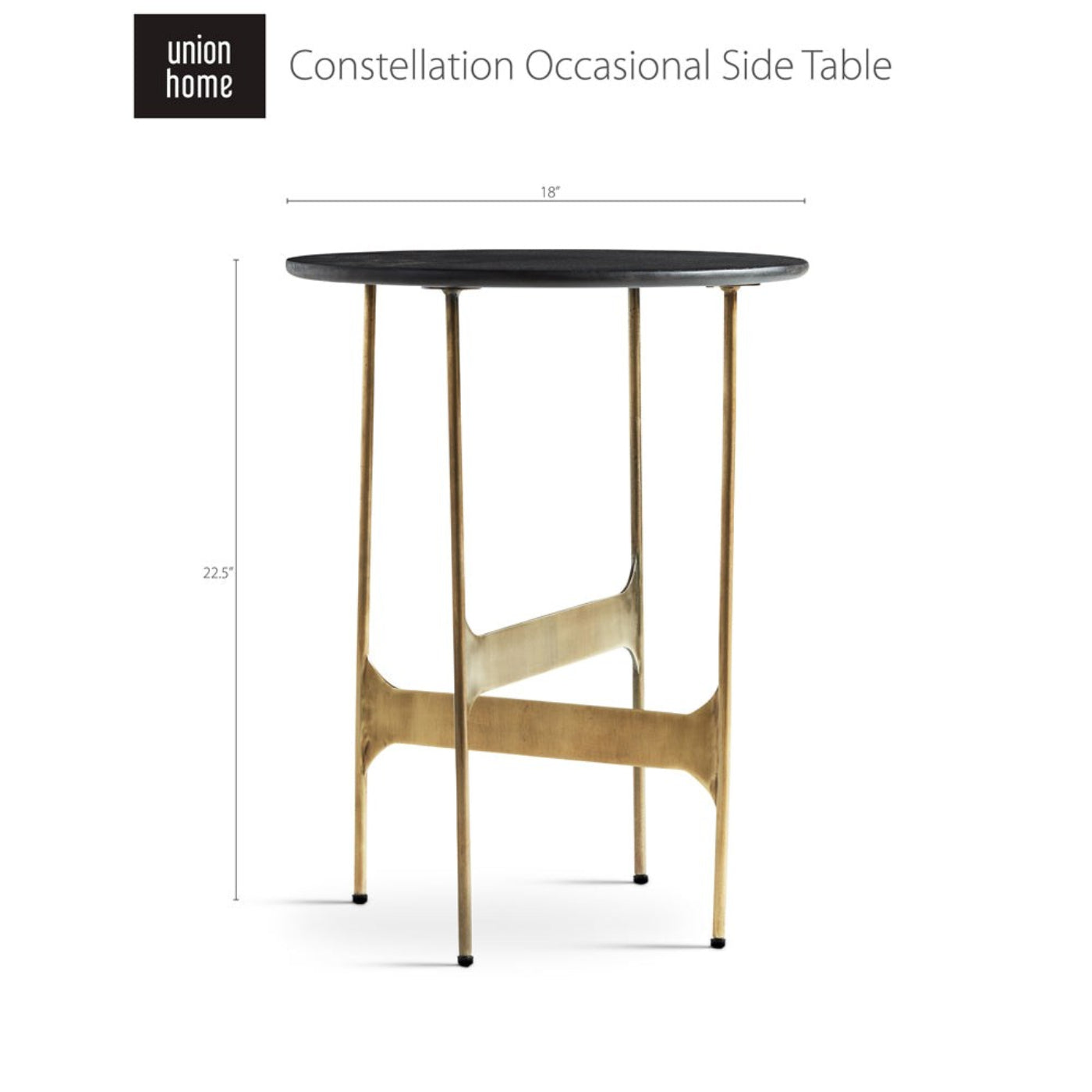 Union Home Constellation Occasional Side Table  - LVR00207