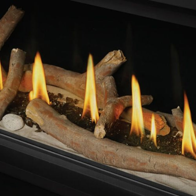 Napoleon Fireplaces Contemporary Log Kit for Direct Vent Gas Fireplaces, Napoleon, Extra Large, CLKXL