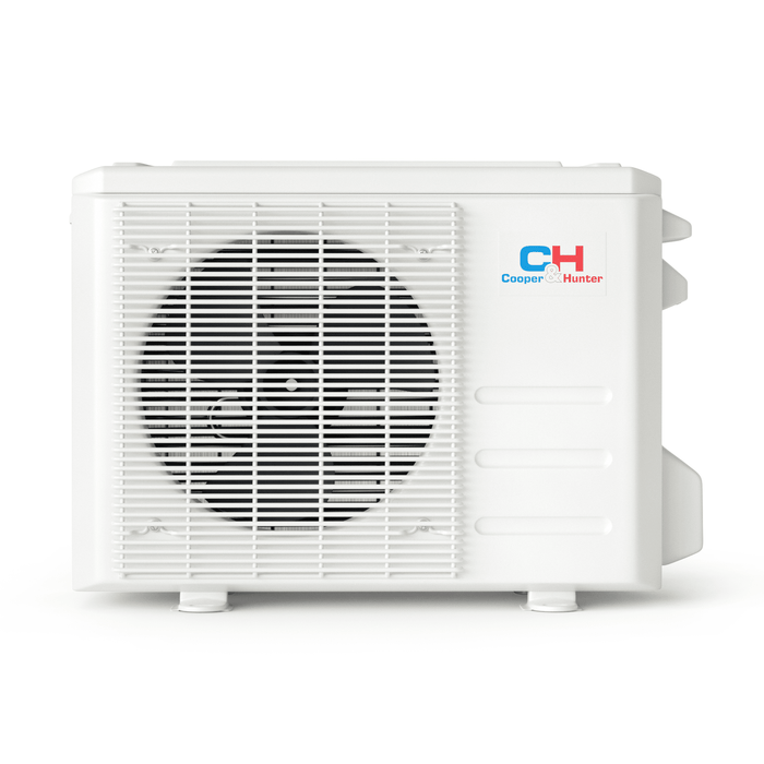 Cooper & Hunter 2 Zone 12k+18k Concealed Duct with 25ft Installation Kits, 21 SEER2 2.3 TON Dual Zone Ductless Multi Mini Split Air Conditioners - CH-28MES-230VO/CH-M12DTUI x1/CH-M18DTUI x1/2 Zone