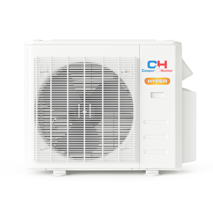 Cooper & Hunter 36,000 BTU 4 Zone 9k+9k+9k+12K Ductless Mini Split with Installation Kits, Hyper Heat 21.5 SEER 3 Ton Quad Zone Air Conditioner Four Zone System Wifi Ready - CH-HPR36M-230VO/CH-09MOLVWM-230VI x3/CH-12MOLVWM-230VI x1/4 Zone