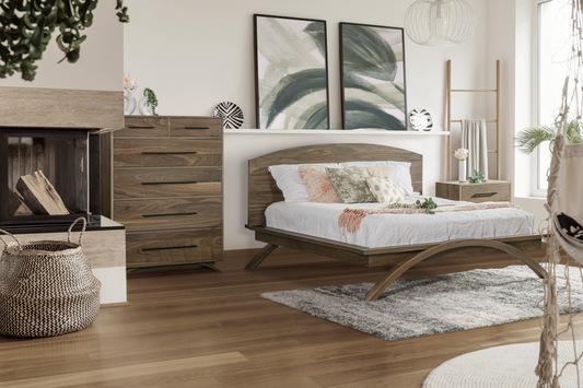 QW Amish Covington Bed - 591E-ED-4020