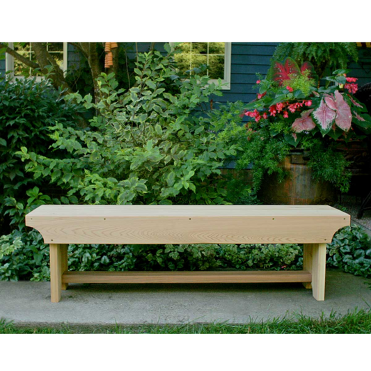 Creekvine Designs 5' Cedar 1805 Traditional Heavy Duty Bench - WRF1805HD5BCHCVD