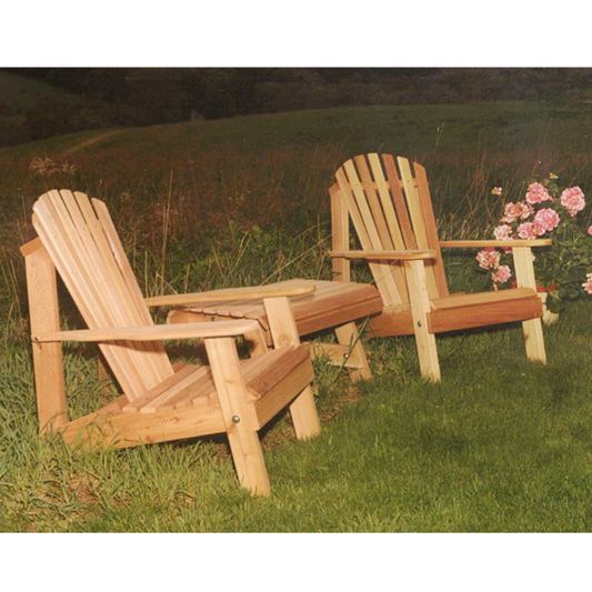 Creekvine Designs Cedar American Forest Adirondack Chair Collection - WRF5202CVD