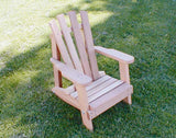 Creekvine Designs Cedar Child Size Wide Slat Adirondack Chair - WF5000CVD