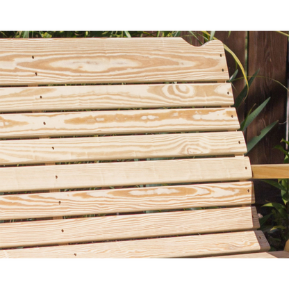 Creekvine Designs Treated Pine Crossback Garden Bench - FPB48CB-2CVD