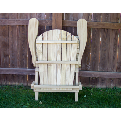 Creekvine Designs Treated Pine Folding Adirondack Chair - FC24FADCVD