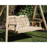 Creekvine Designs Treated Pine Heartback Swingbed - FTSBED60HBCVD