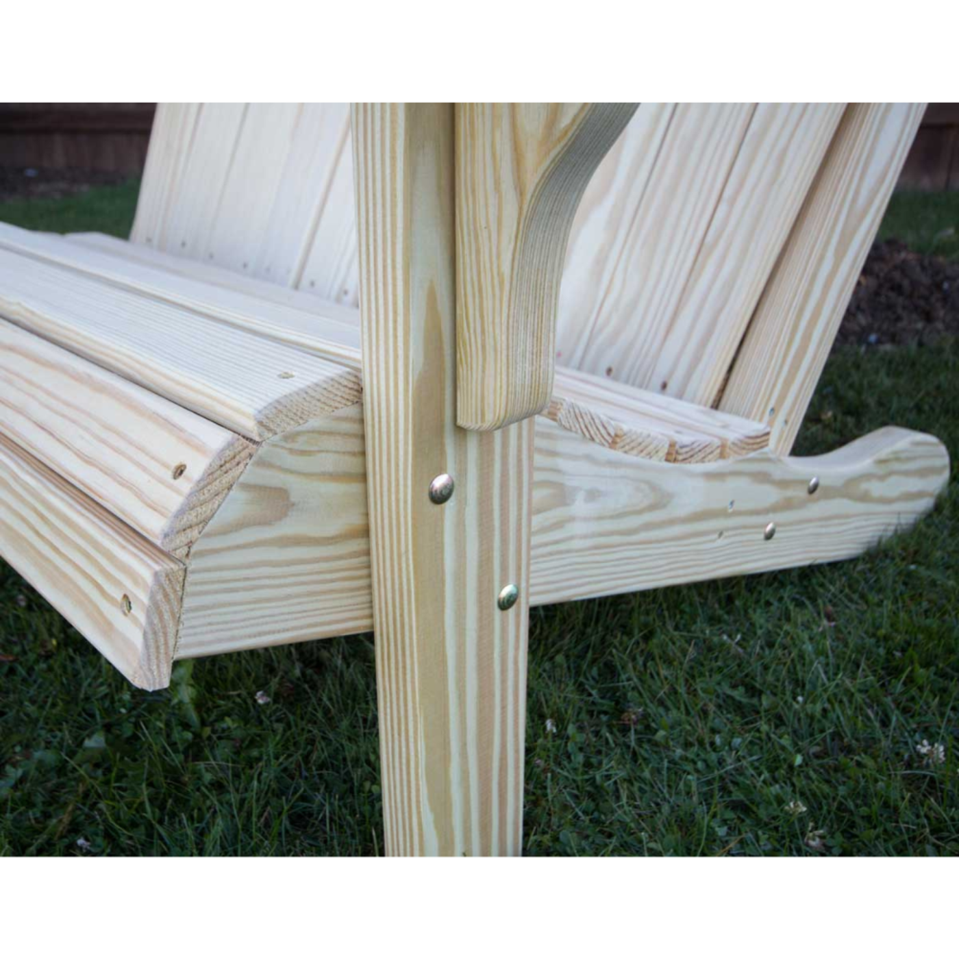 Creekvine Designs Treated Pine Low Curveback Garden Bench - FPB48ADCVD