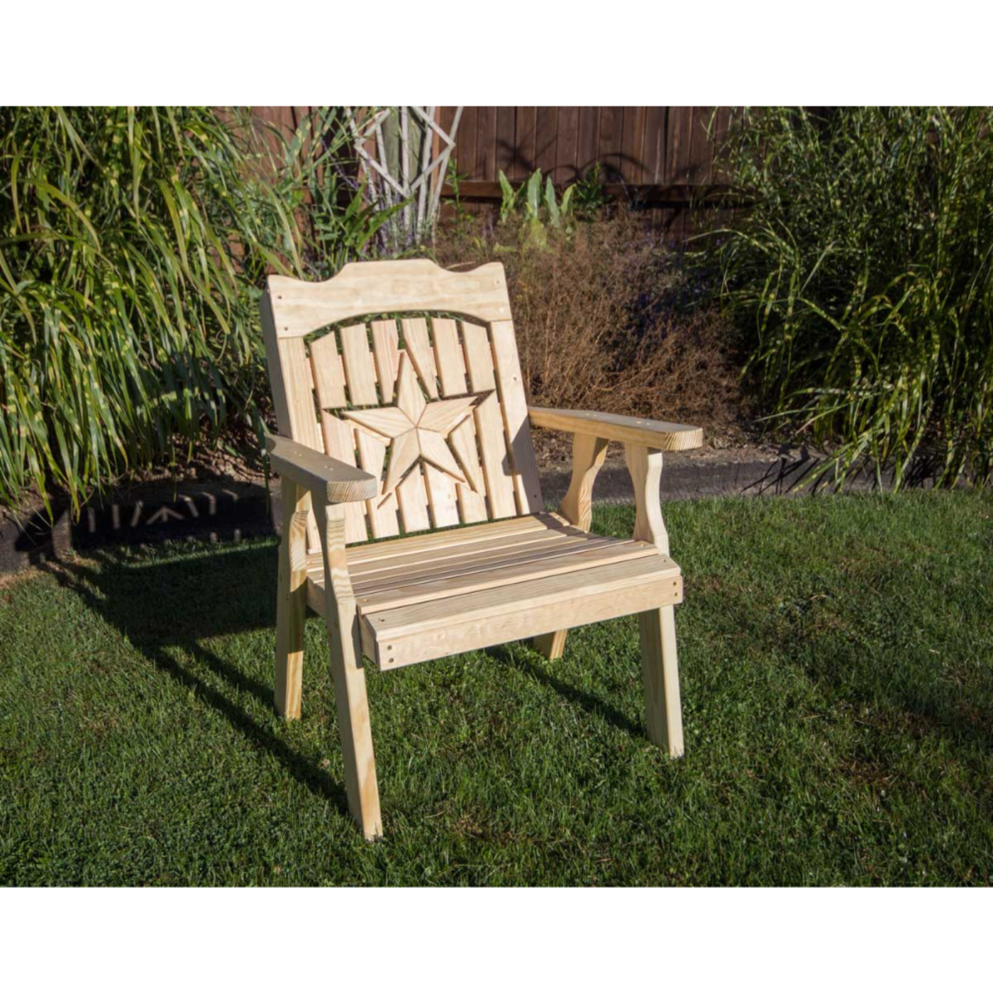 Creekvine Designs Treated Pine Starback Chair - FC24STARCVD