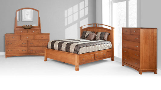 QW Amish Crescent 5pc Set - 351W-CRESCENT5QN