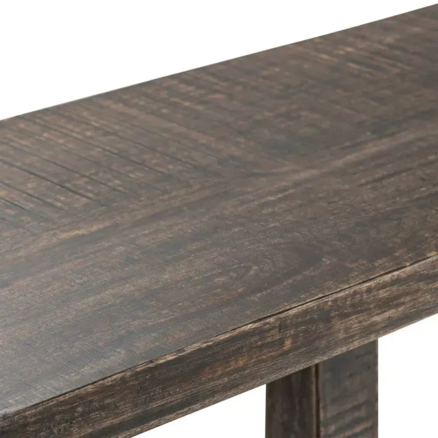 Crestview Collection Alpine 76" x 17" x 39" Transitional Wood Console Table In Ebony Finish - CVFNR797