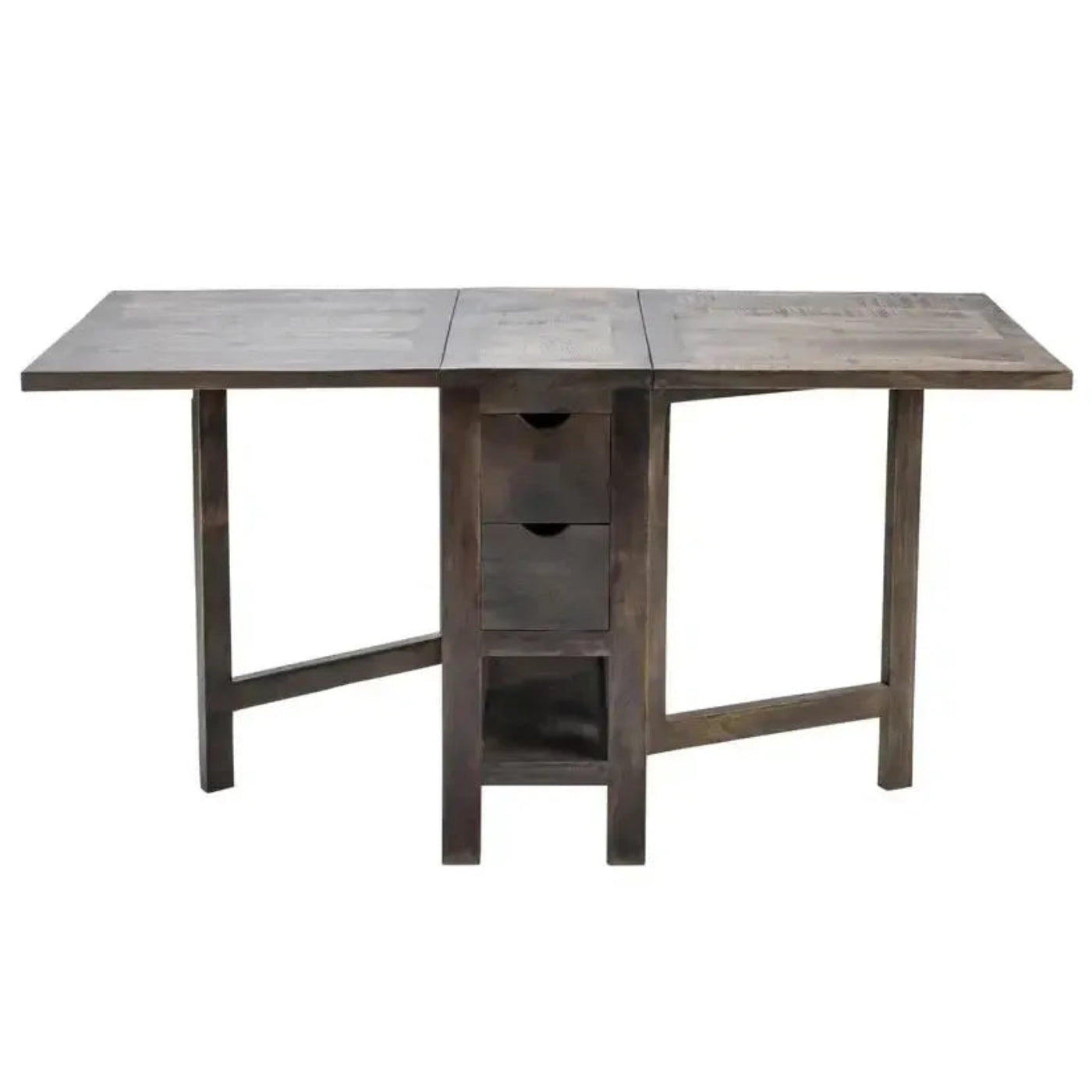 Crestview Collection Barnwell 60" x 28" x 30" Transitional Wood Folding Dining Table - CVFNR872