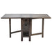 Crestview Collection Barnwell 60" x 28" x 30" Transitional Wood Folding Dining Table - CVFNR872