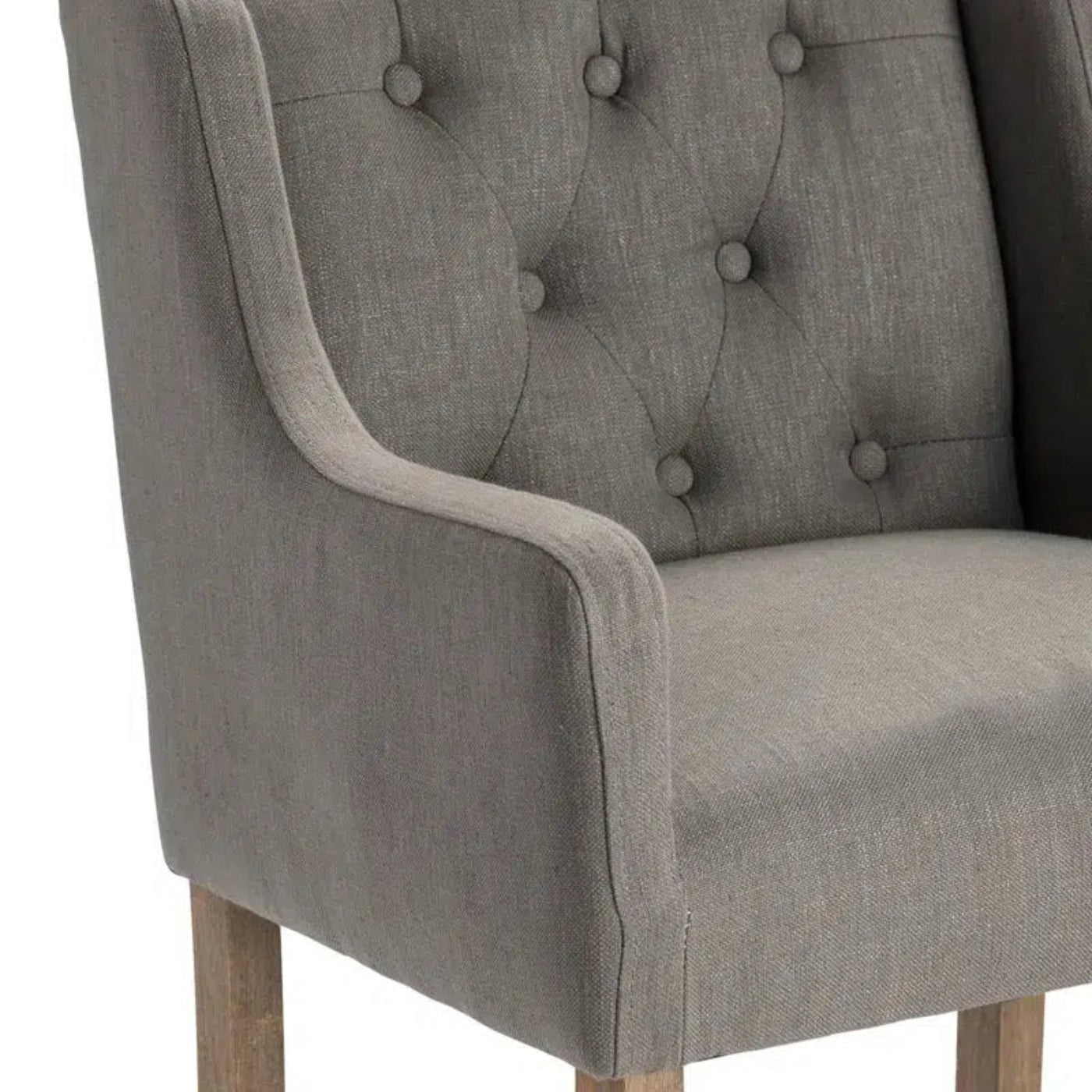 Crestview Collection Barrington 22" x 22" x 40" Traditional Fabric And Wood Bar Stool - CVFZR5132