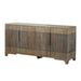 Crestview Collection Bengal Manor 70" x 18" x 34" 2-Tone 4-Door Rustic Gray Mango Wood Sideboard - CVFNR382