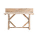 Crestview Collection Daphne 54" x 32" x 31" Rustic Unfinished Wood Console Table - CVFNR798