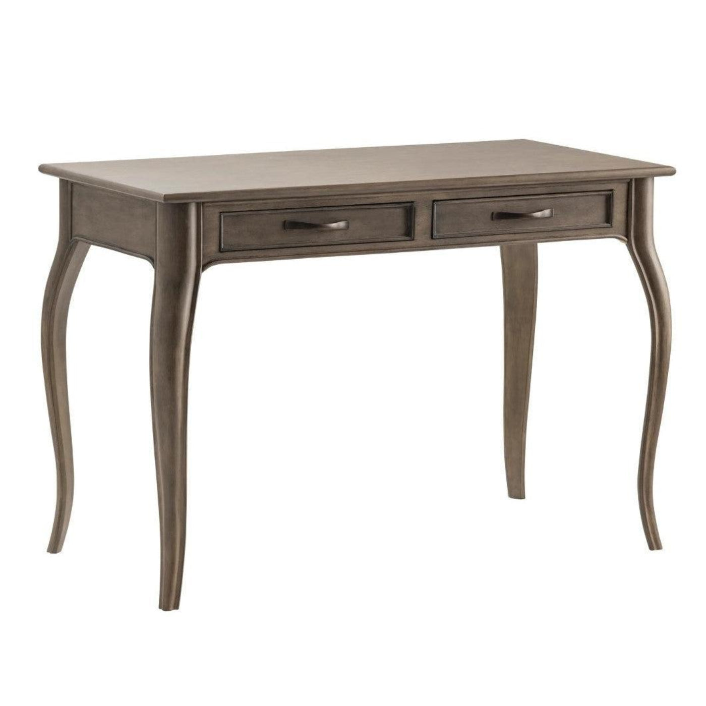 Crestview Collection Faulkner 44" x 22" x 30" Traditional Wood Writing Desk In Brown Finish - CVFVR8233