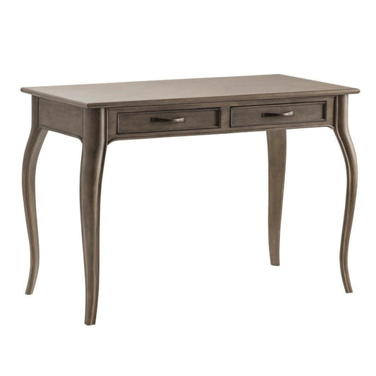 Crestview Collection Faulkner 44" x 22" x 30" Traditional Wood Writing Desk In Brown Finish - CVFVR8233