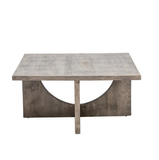 Crestview Collection Glenridge 38" x 38" x 19" Occasional Wood Cocktail Table - CVFNR785